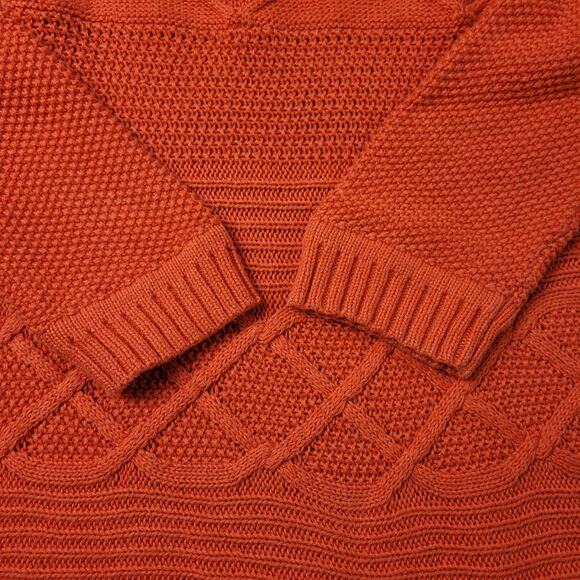 Talbots Petites Coral Nautical Anchor Tunic Sweater size XLP Petite - Picture 4 of 11